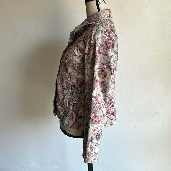 Y2K Christopher & Banks Paris Jacket Size Small - Picture 8 of 15